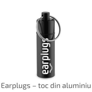 Earplugs toc din aluminiu